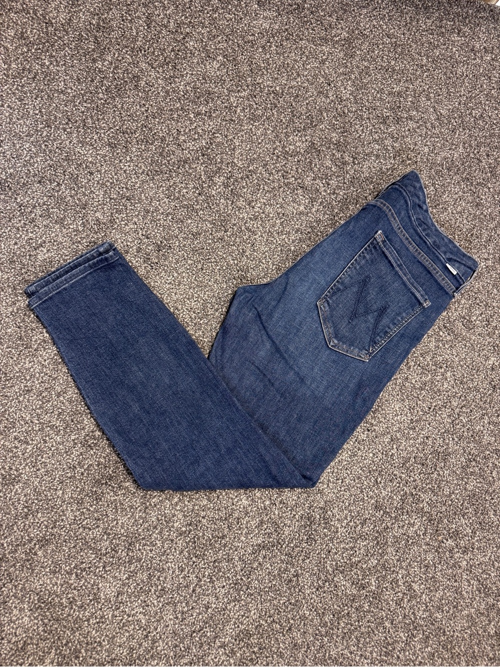 MOTHER | The Looker Crop Jeans in Switch It Up 34